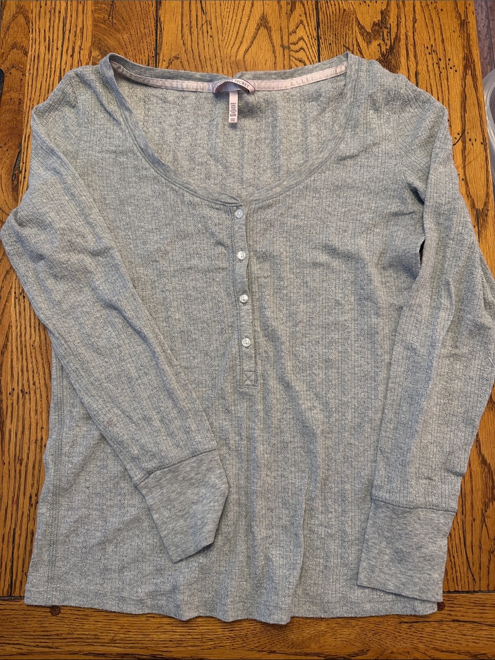 Victorias Secret Holiday Pajama Top Sz M